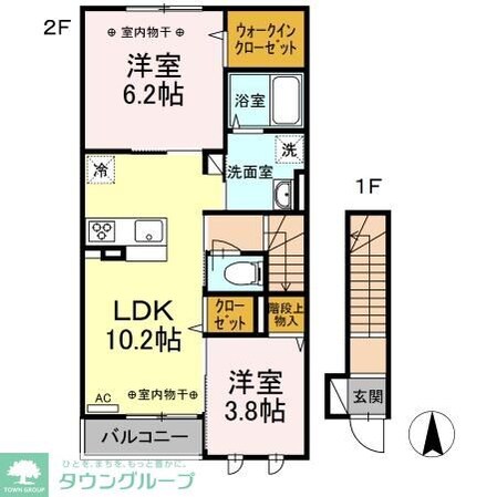 Excellent国立の物件間取画像